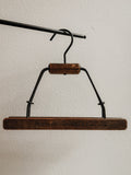 Wood and Metal Trouser Hanger by Murphy Mills Clothing Co.