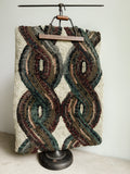 Handwoven Folk Art Textile Wall Hanging