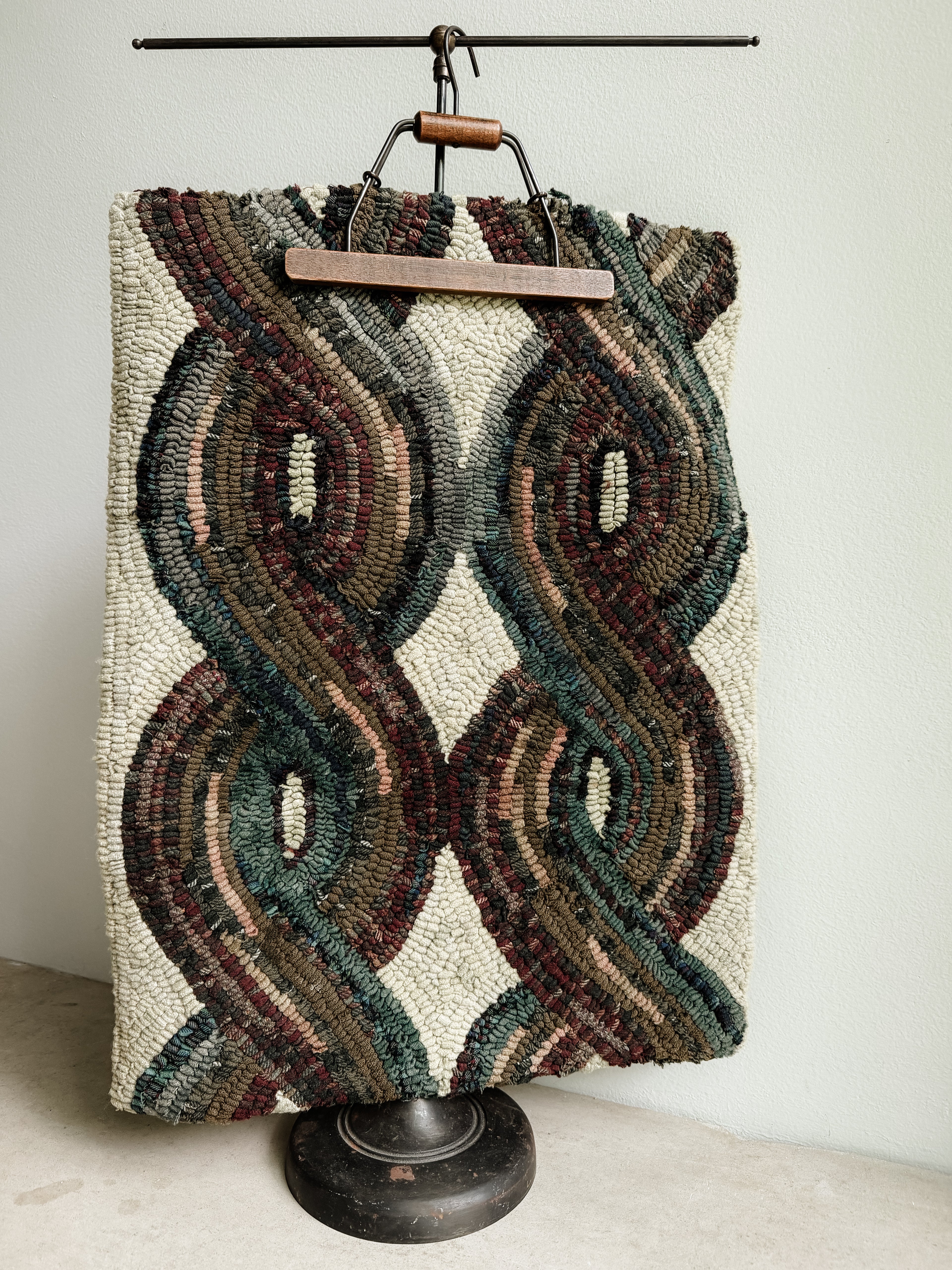 Handwoven Folk Art Textile Wall Hanging