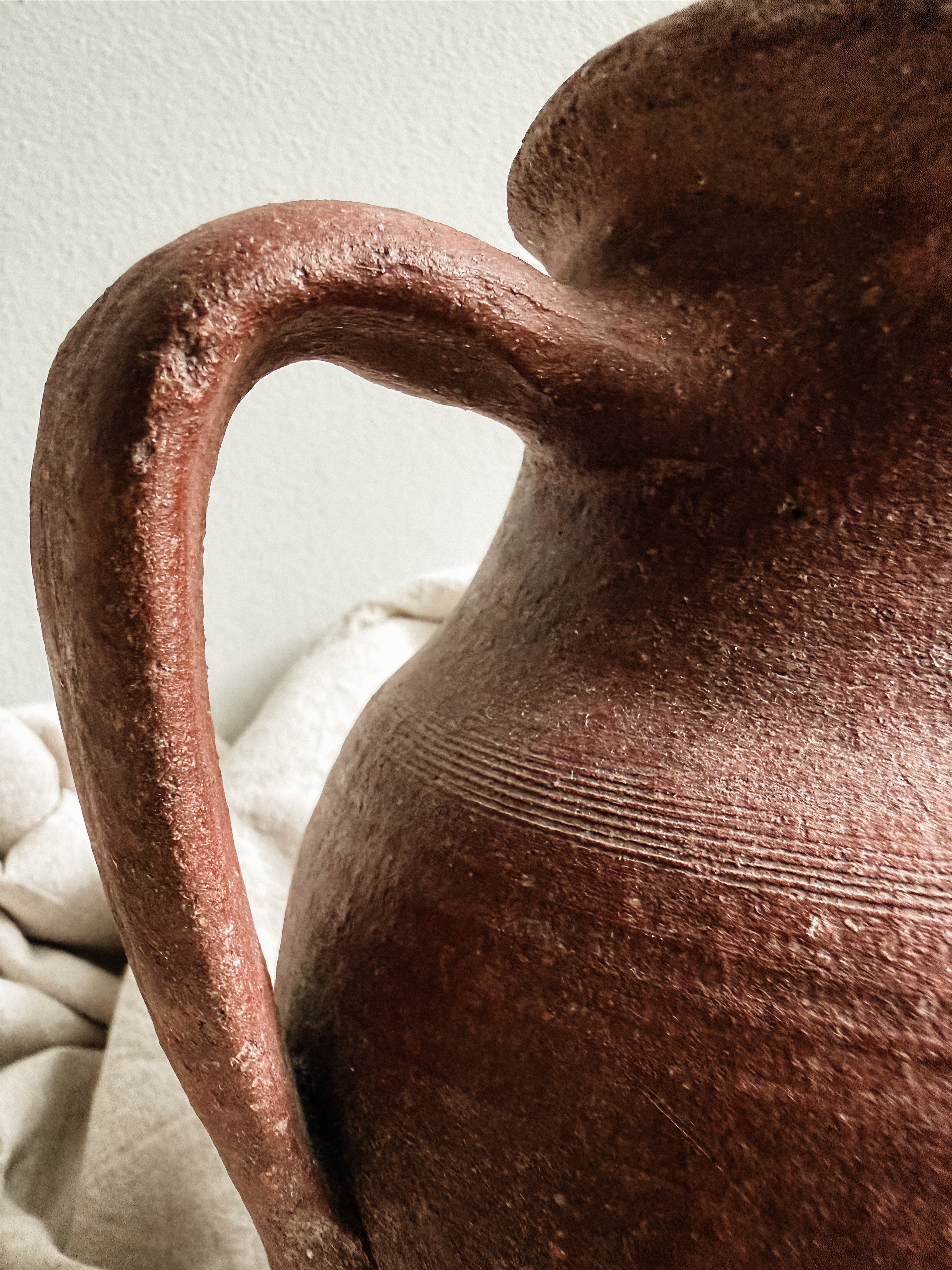Handmade Earthenware Vessel, 10”