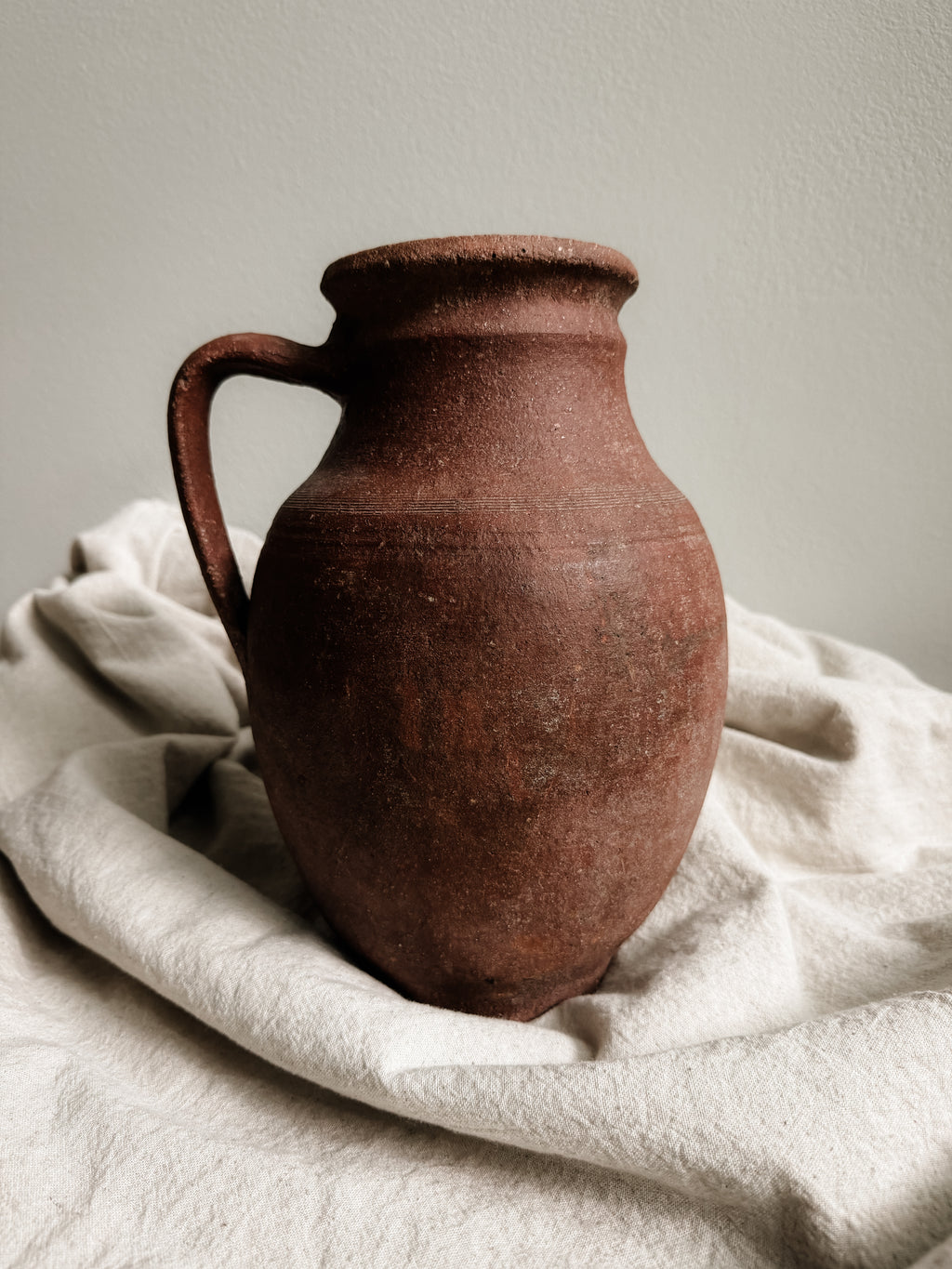 Handmade Earthenware Vessel, 10”