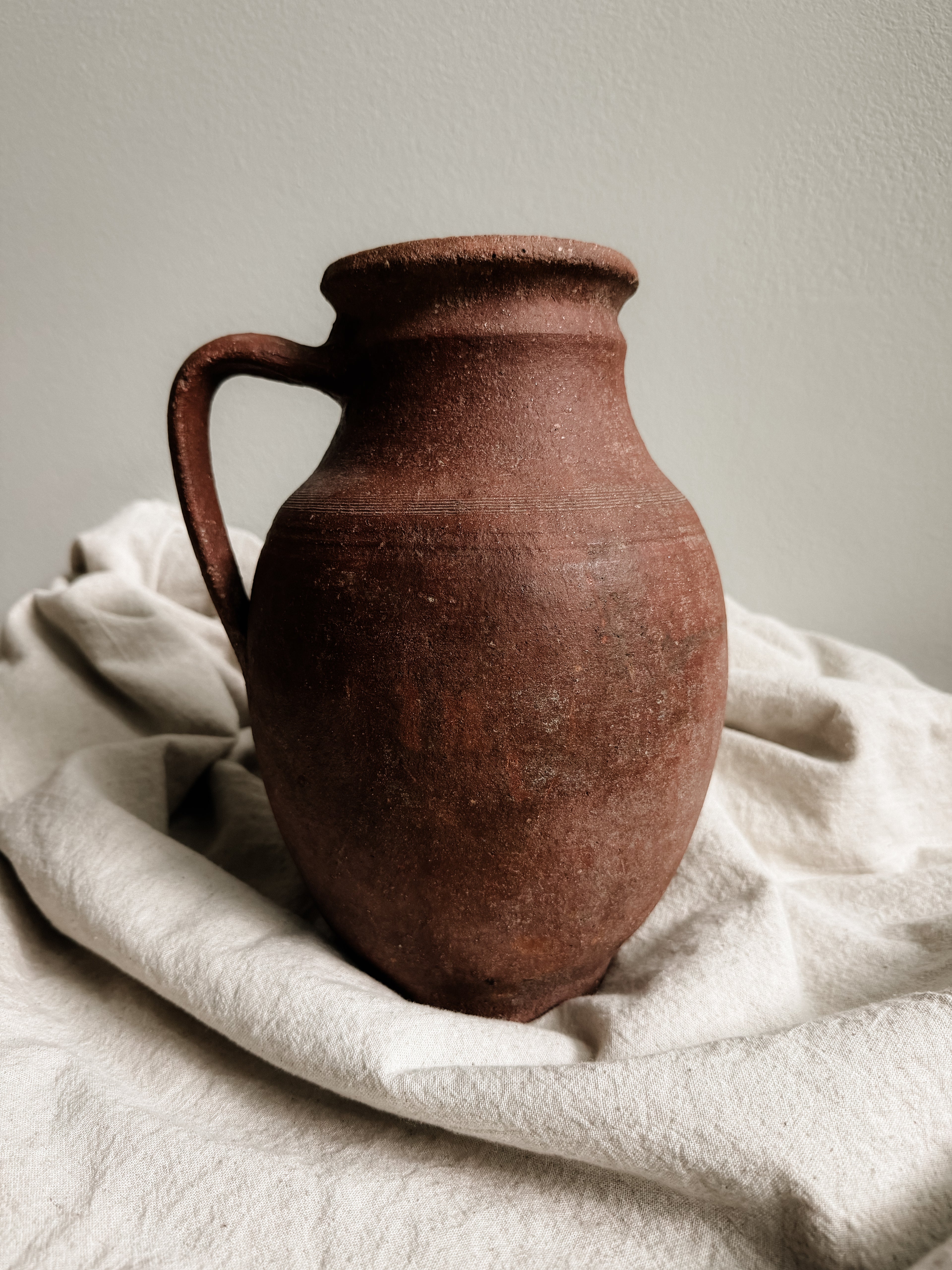 Handmade Earthenware Vessel, 10”