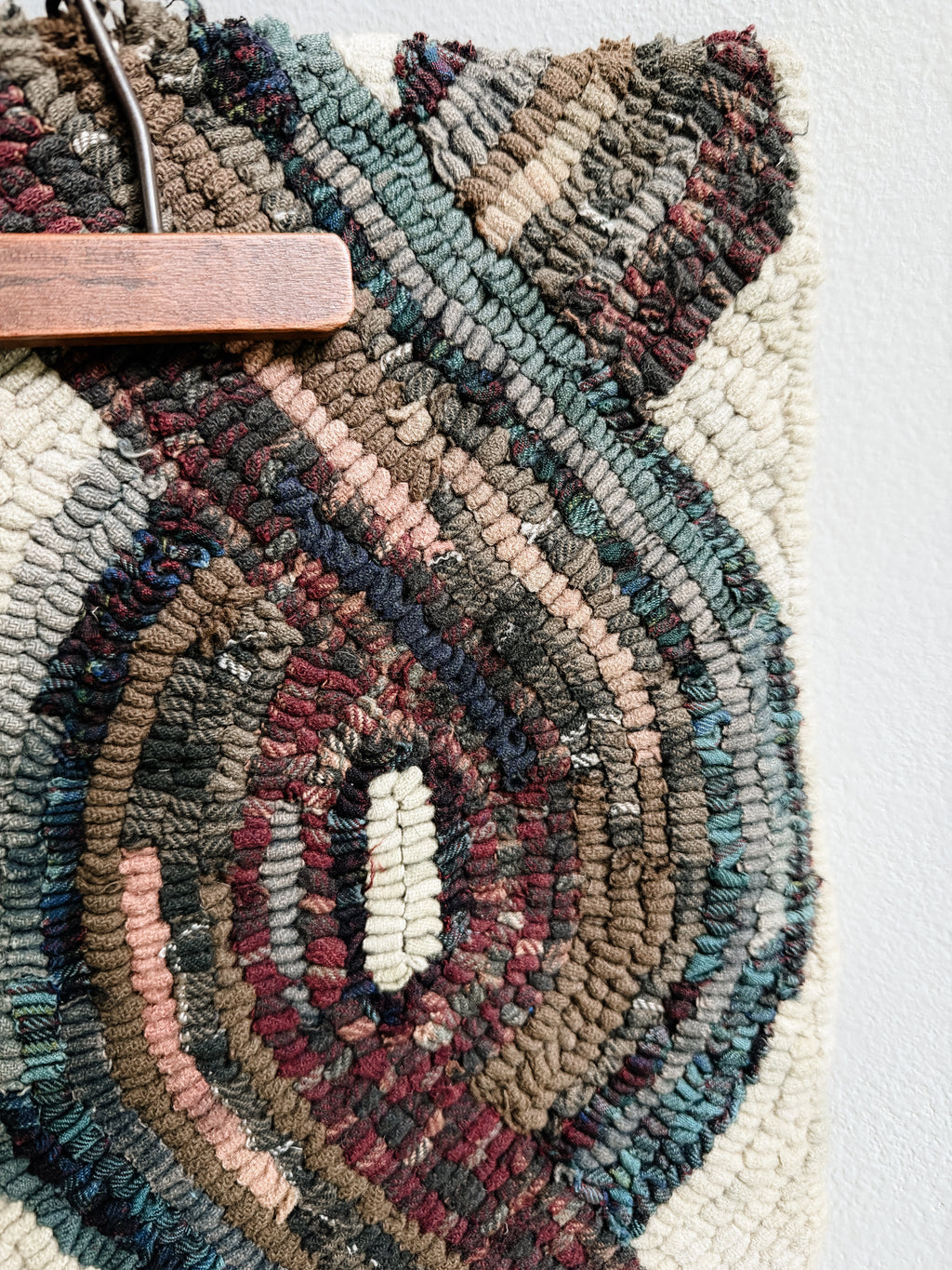 Handwoven Folk Art Textile Wall Hanging