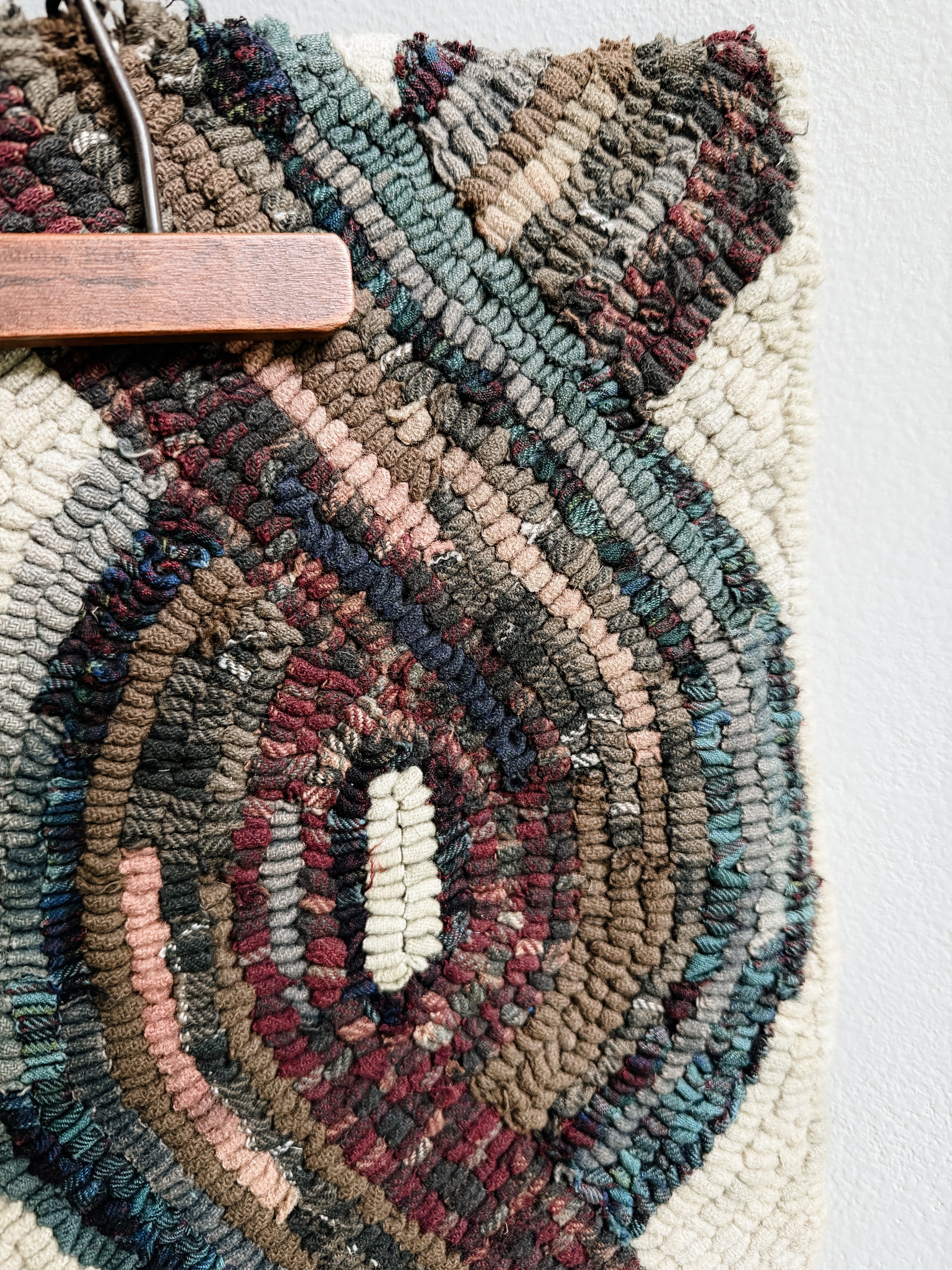 Handwoven Folk Art Textile Wall Hanging