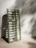 Vintage Carved Stone Abacus
