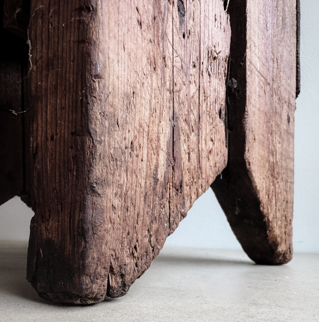 Primitive Wooden Stool