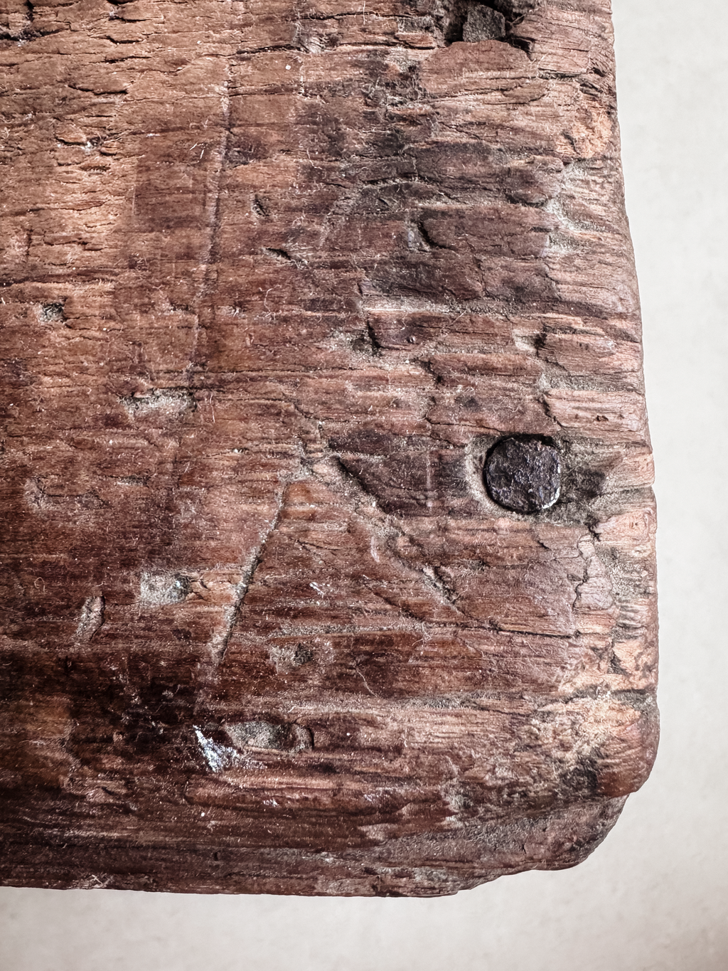 Primitive Wooden Stool