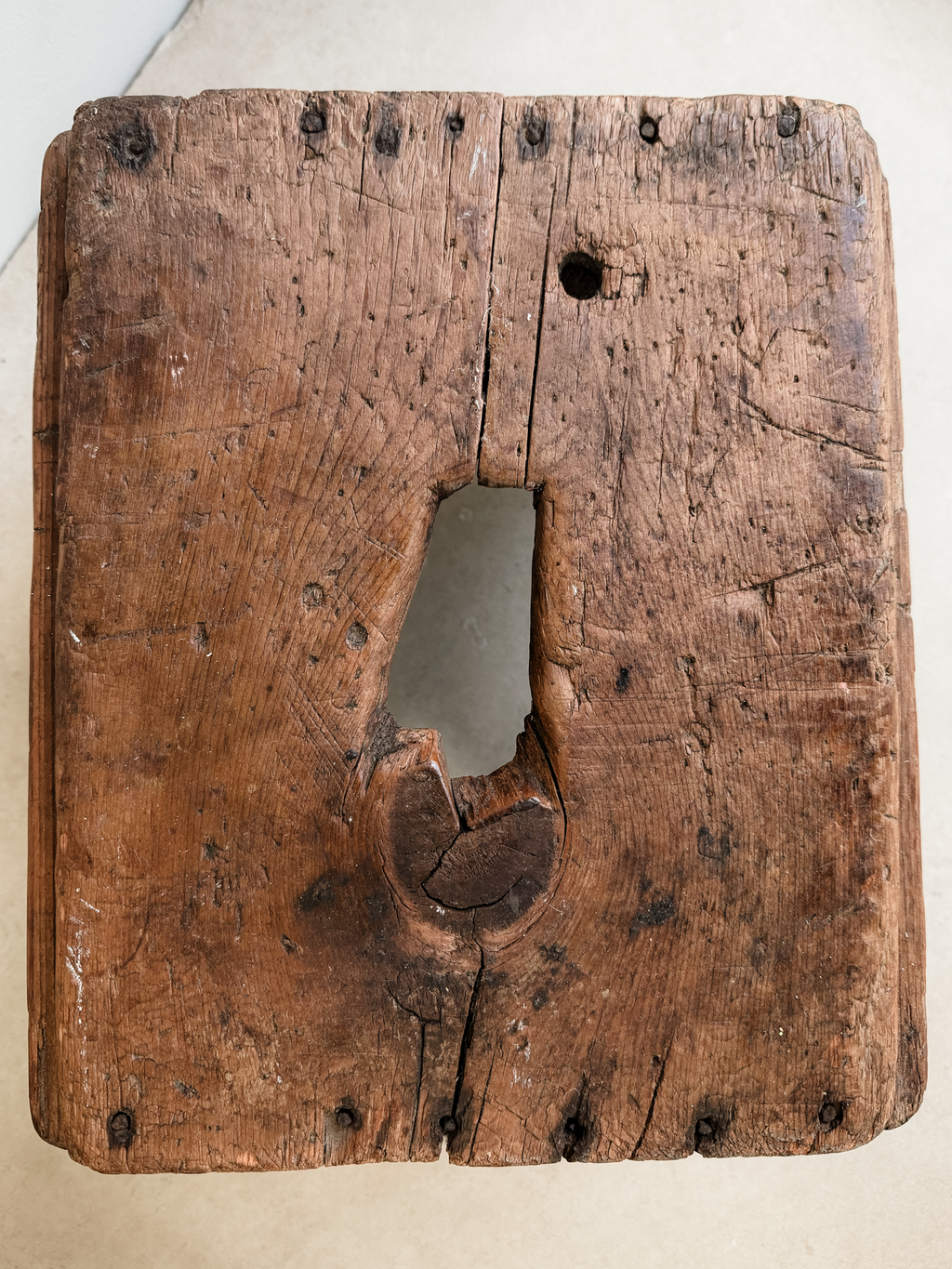 Primitive Wooden Stool