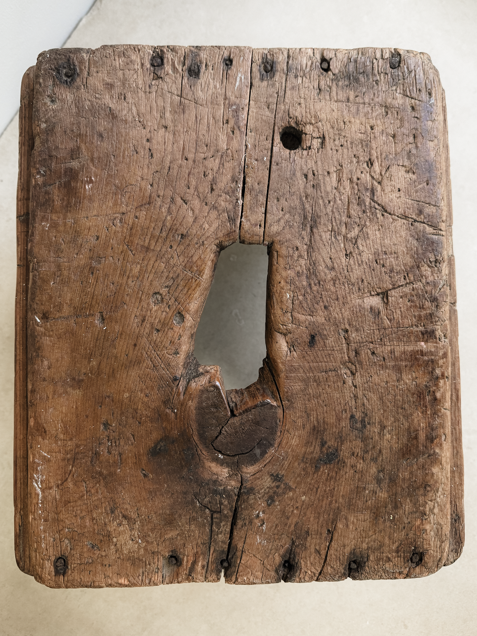 Primitive Wooden Stool