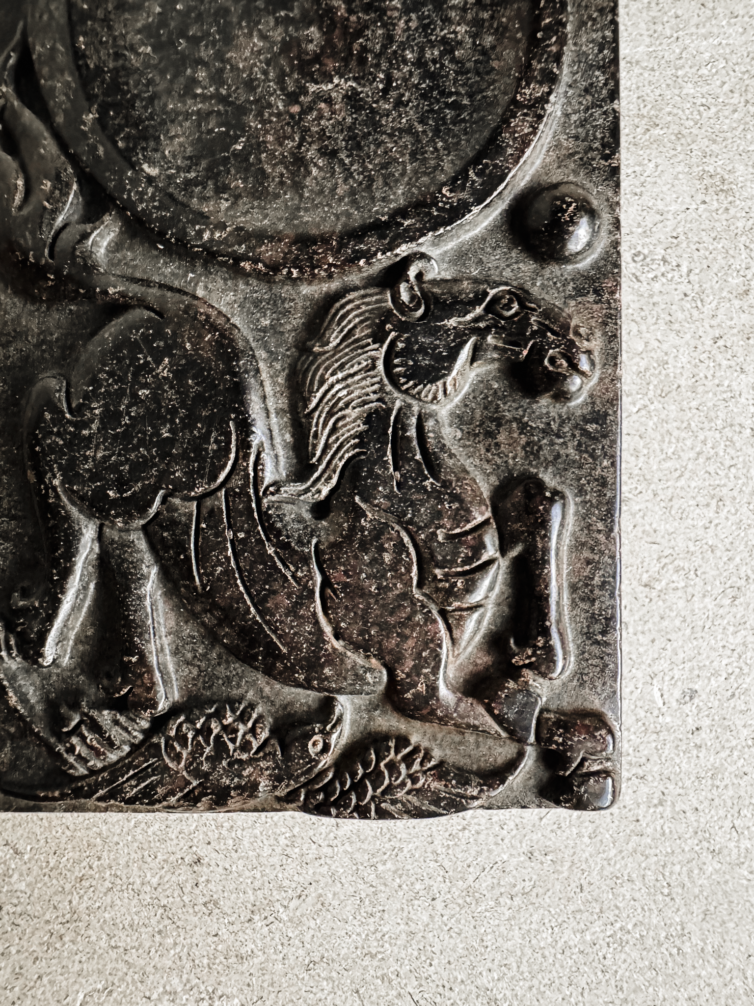 Pair of Chinese Carved Inkstones