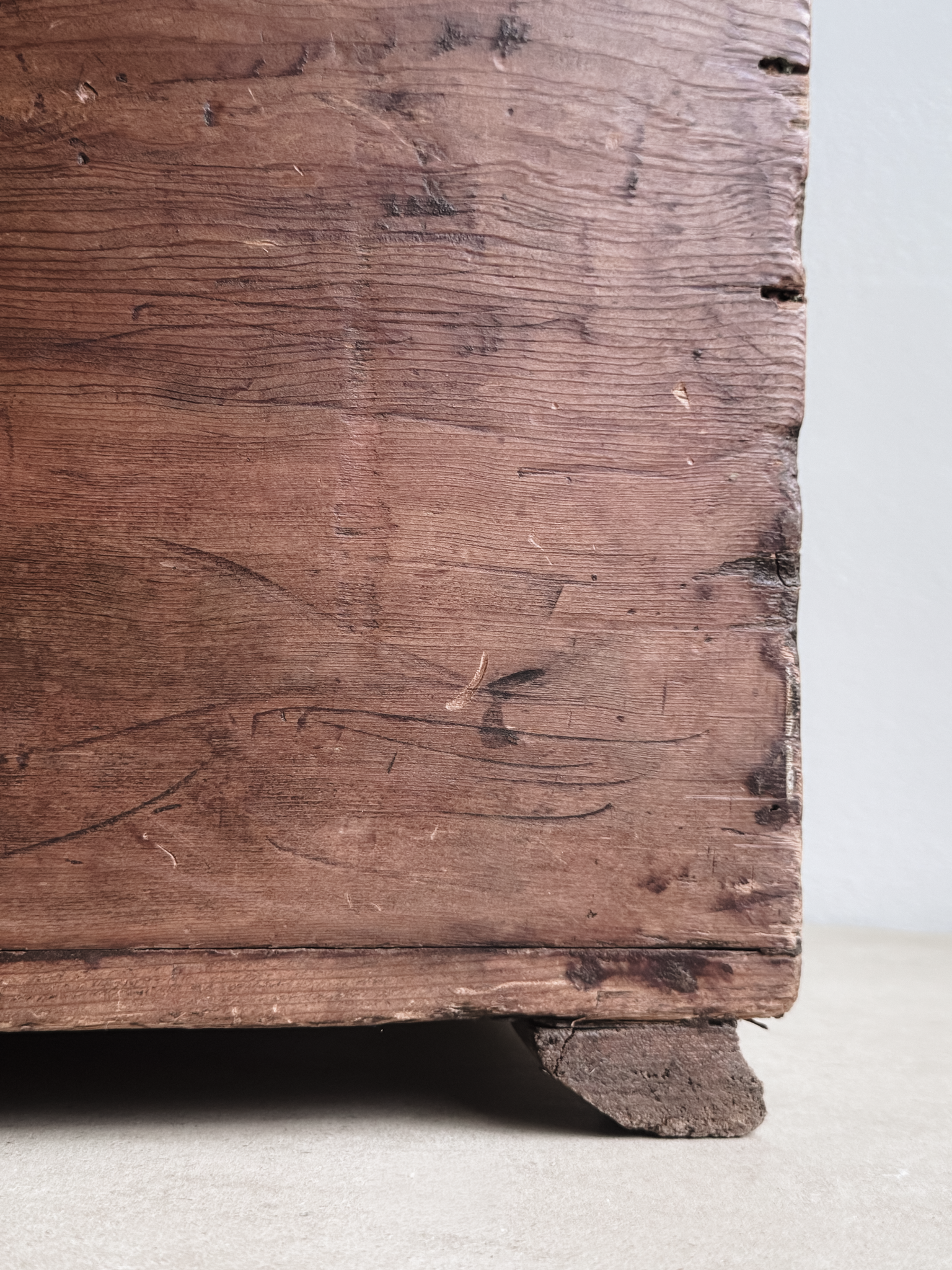 Antique Wooden Writing Box